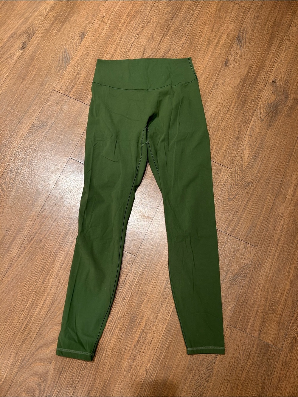 Sunzel High-Waist Olive Green Leggings